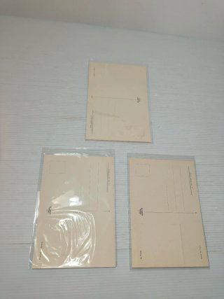 Cartoline anni 50-60 con effetto lenticolare