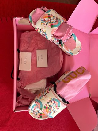 Chanclas The North Face x Gucci Multicolor
