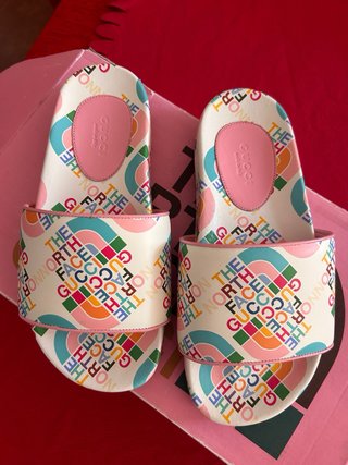 Chanclas The North Face x Gucci Multicolor