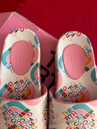 Chanclas The North Face x Gucci Multicolor