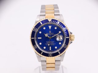 ROLEX Submariner Date 16613 Acero y Oro Azul