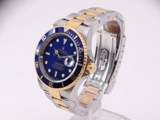 ROLEX Submariner Date 16613 Acero y Oro Azul