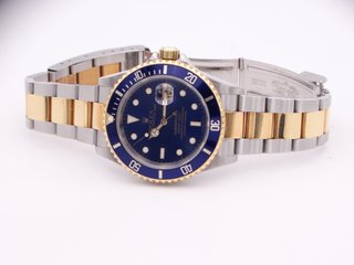 ROLEX Submariner Date 16613 Acero y Oro Azul