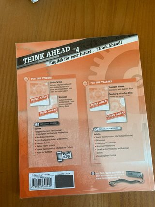 Libro Inglés 4ESO Think Ahead Workbook