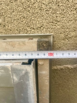Ventana corredera aluminio doble cristal