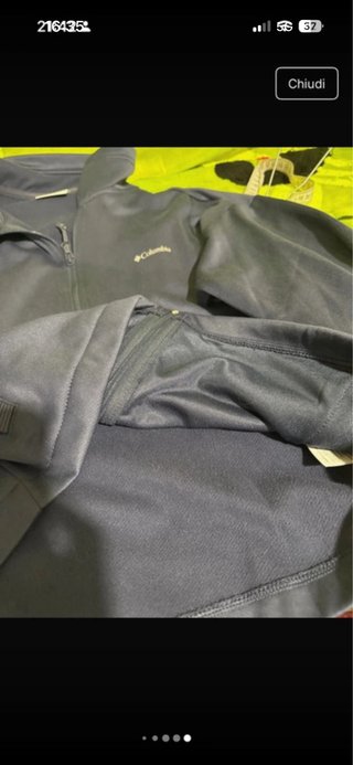 Felpa Giacca Trekking Columbia Taglia S