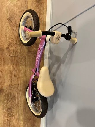 Bicicleta BIKESTAR sin pedales rosa