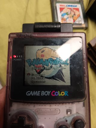 Pack 1 game boy color 1 game boy pocket + 6 Juegos