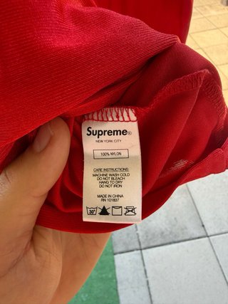 Supreme Camiseta Deportiva Roja Talla XL
