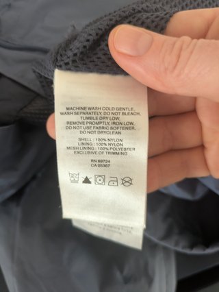 Chaqueta Columbia Impermeable Azul