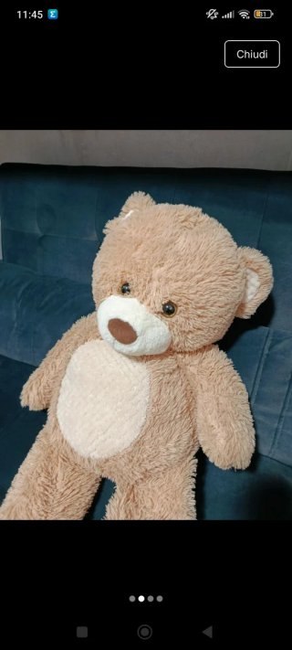 Orso Peluche Gigante 100cm