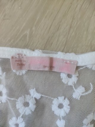 Conjunto juvenil verano blanco floral