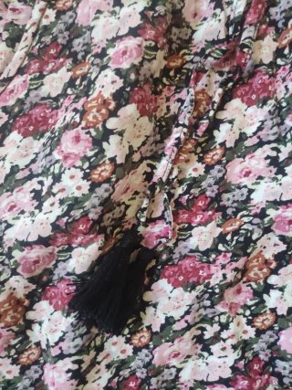 Conjunto juvenil verano blanco floral