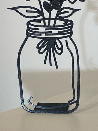 Scultura Floreale Minimalista 3D