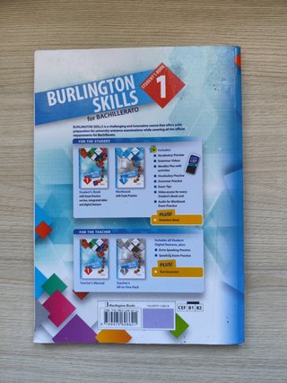 Student's Book Burlington Skills 1 Bachillerato