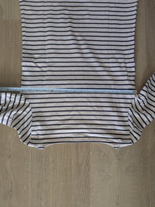 Camiseta J. Crew Rayas Manga Larga Talla XS