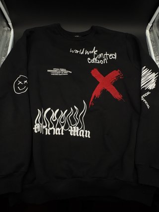 Felpa BoohooMAN World Wide Limited Edition