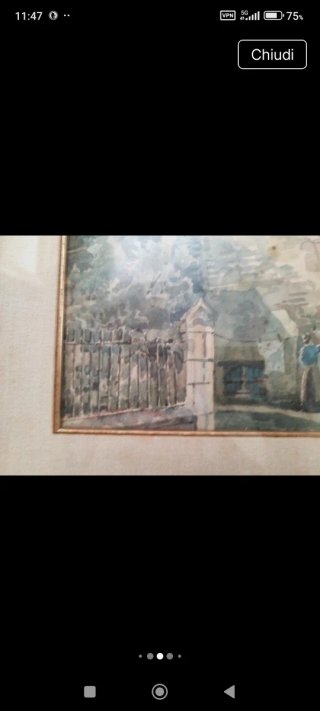 Acquerello Stanley Inchbold, Chaumont