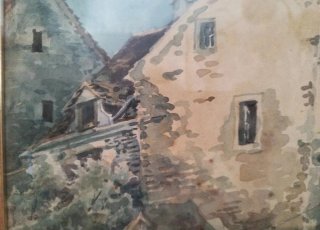Acquerello Stanley Inchbold, Chaumont