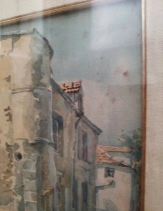 Acquerello Stanley Inchbold, Chaumont