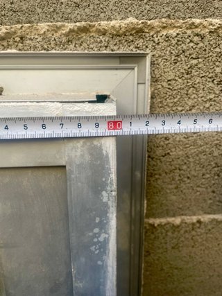 Ventana aluminio doble cristal