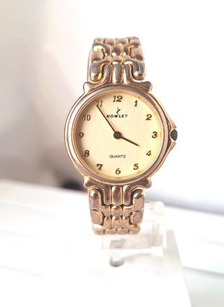 Reloj Nowley Chapado Oro 3 Micras Mujer