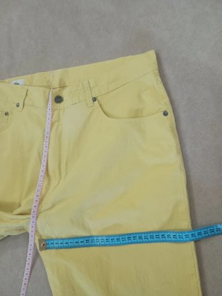 Pantaloni Lacoste Giallo Fluo Tg M