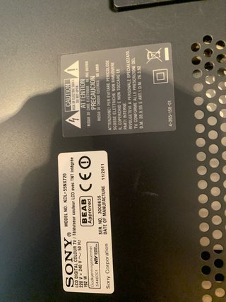 Televisor Sony Bravia 55 Negro