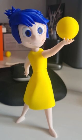 Figura 3D Alegría - Inside Out