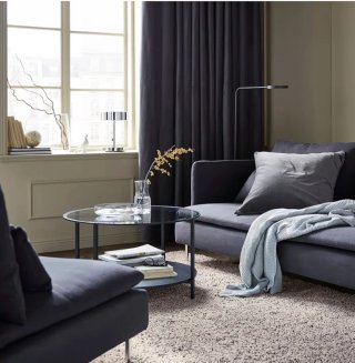 Alfombra IKEA Vindum 170x230cm tacto suave