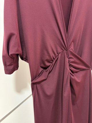 Vestido largo evento morado