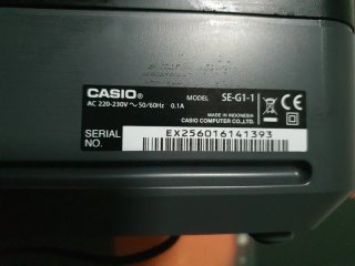 Caja Registradora Casio SE-G1 Negra