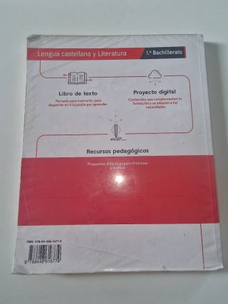 Lengua castellana y literatura, 1 Bachillerato