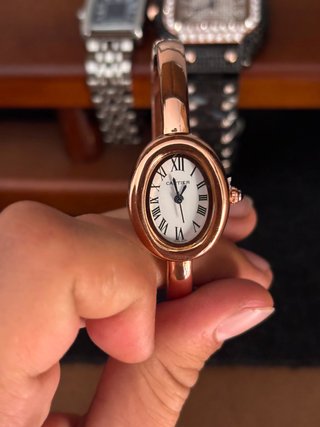 Reloj  Elegante Mujer Oro Rosado
