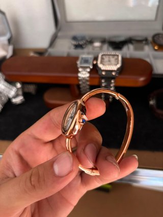 Reloj  Elegante Mujer Oro Rosado