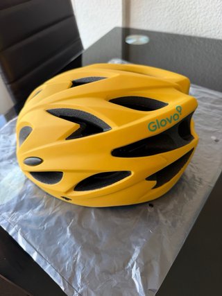 Casco de Ciclismo Negro Brillante