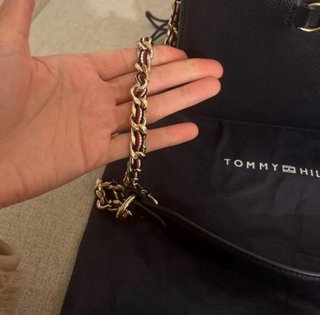 Bandolera Tommy Hilfiger Negra piel