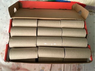 Tubos de cartón para manualidades