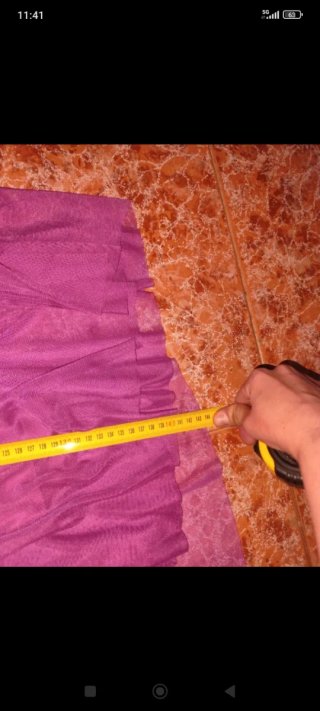 Vestido largo morado para ocasiones especiales