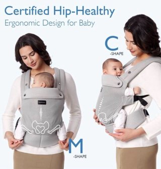 Mochila Porta Bebé Momcozy transpirable