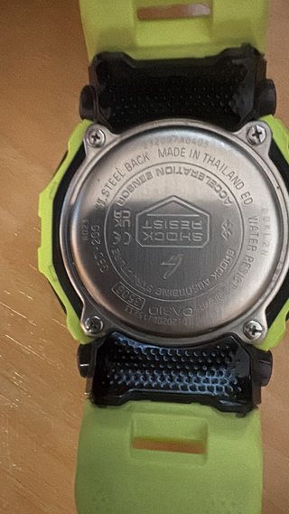 Casio G-Shock GBD-200 GBD-200-9ER Amarillo