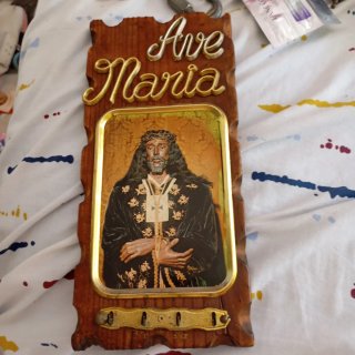 Porta llaves vintage Ave Maria