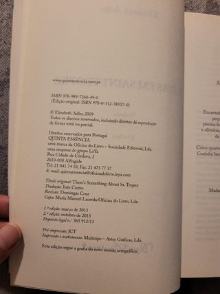 Férias em Saint-Tropez, de Elizabeth Adler