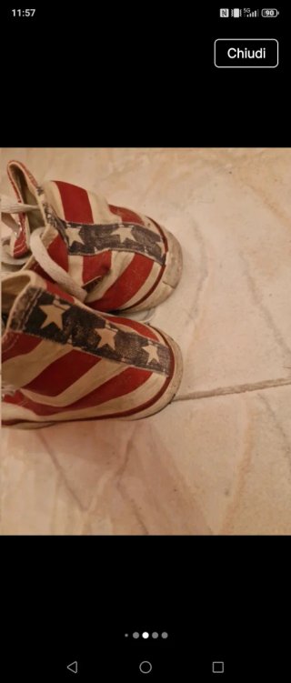 Converse All Star USA Flag Taglia 39 unisex
