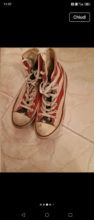 Converse All Star USA Flag Taglia 39 unisex
