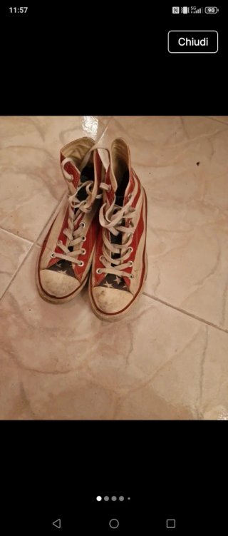 Converse All Star USA Flag Taglia 39 unisex