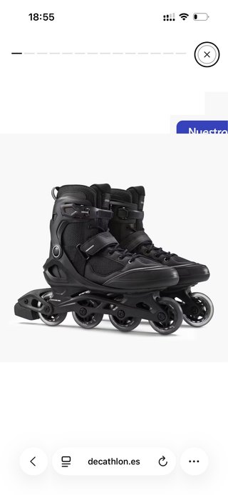 Patines en línea Oxelo negros 45 - Decathlon