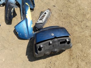 Carcasas y Faro Scooter Azul