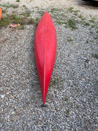 Kayak de mar rojo