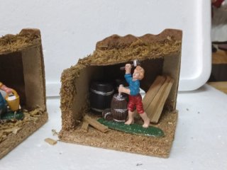 Set Diorama Pastori Presepe